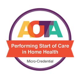 Image for Performing Start of Care in Home Health Micro Credential Badge