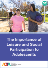 Image for The Importance of Leisure and Social Participation to Adolescents